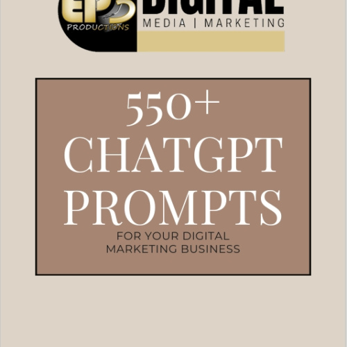eBook - 550+ CHATGPT Business Prompts